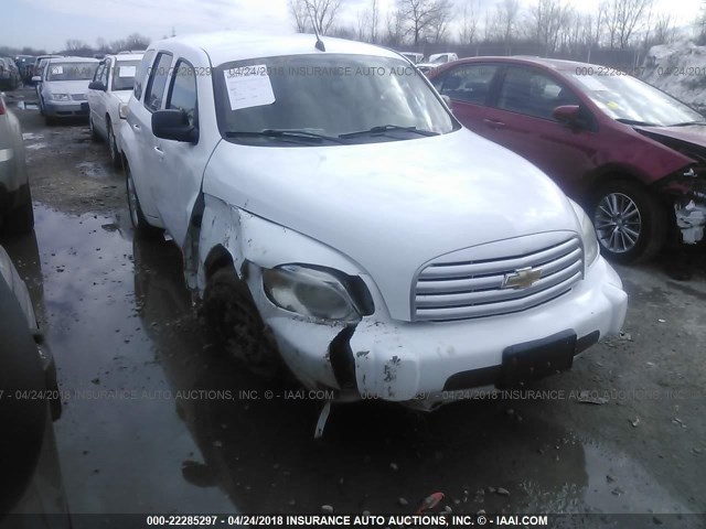 3GNCA13B59S595177 - 2009 CHEVROLET HHR LS WHITE photo 1