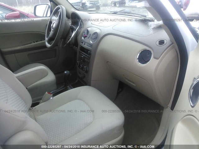 3GNCA13B59S595177 - 2009 CHEVROLET HHR LS WHITE photo 5