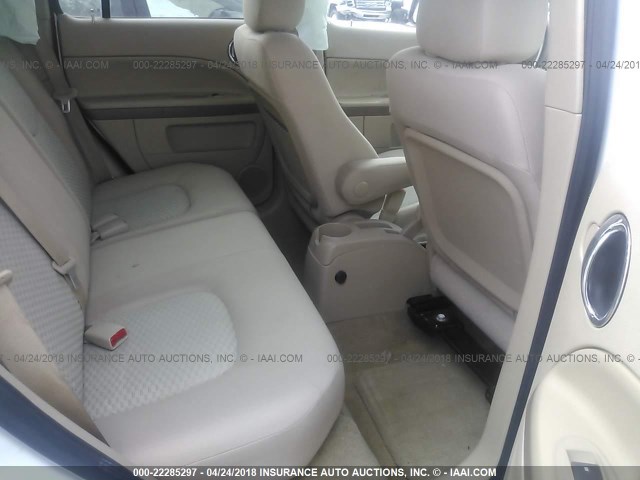3GNCA13B59S595177 - 2009 CHEVROLET HHR LS WHITE photo 8