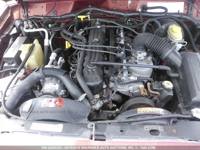 1J4FF68S1XL572148 - 1999 JEEP CHEROKEE SPORT/CLASSIC წითელი ფოტო 10