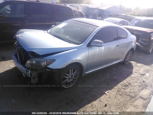 JTKDE177860125258 - 2006 TOYOTA SCION TC 浅蓝色 照片 2