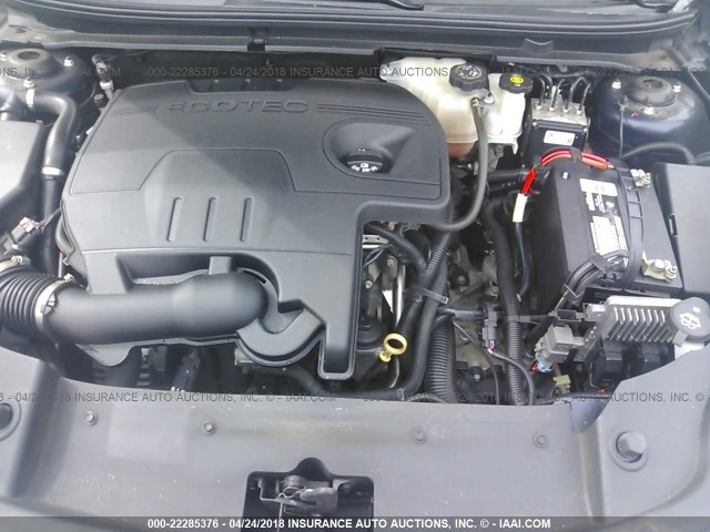 1G1ZC5E10BF211379 - 2011 CHEVROLET MALIBU 1LT 蓝色 照片 10