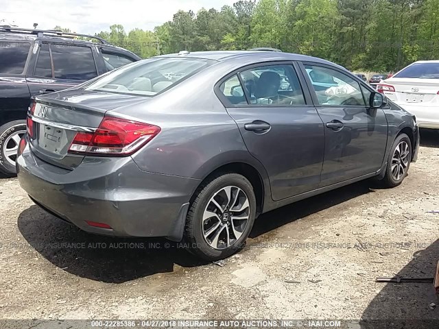 19XFB2F99DE043660 - 2013 HONDA CIVIC EXL Boz foto 4