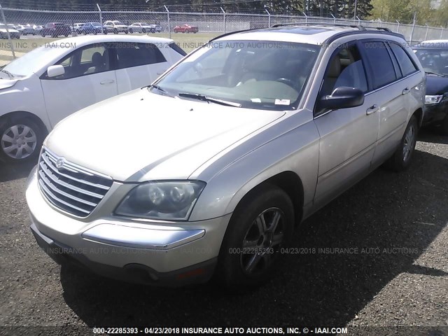 2C8GF68444R635434 - 2004 CHRYSLER PACIFICA TAN photo 2