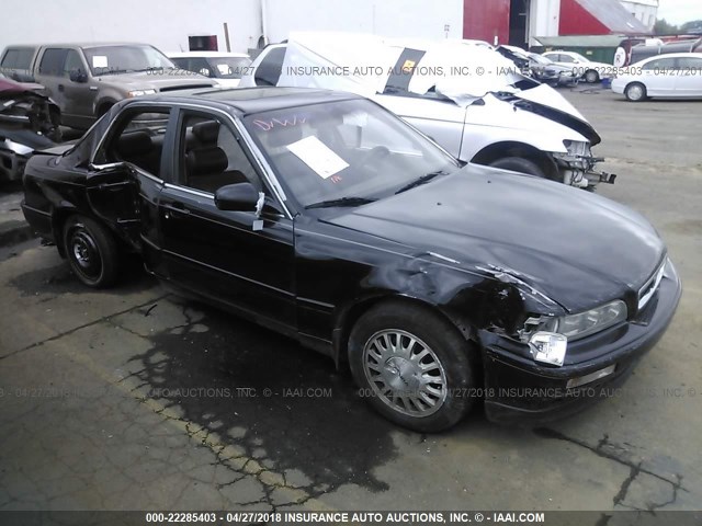 JH4KA7676PC006850 - 1993 ACURA LEGEND LS BLACK photo 1