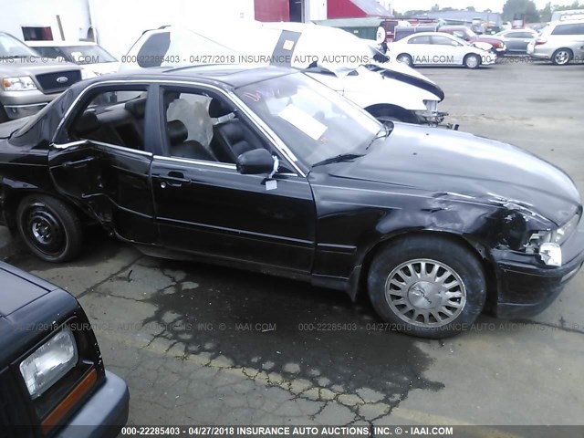JH4KA7676PC006850 - 1993 ACURA LEGEND LS BLACK photo 6