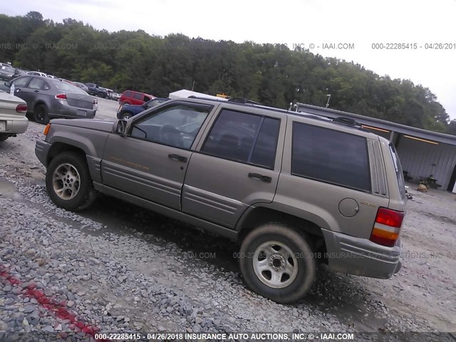 1J4GZ78YXVC634245 - 1997 JEEP GRAND CHEROKEE LIMITED/ORVIS GREEN photo 3