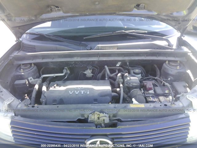 JTLKT324464048964 - 2006 TOYOTA SCION XB BLUE photo 10