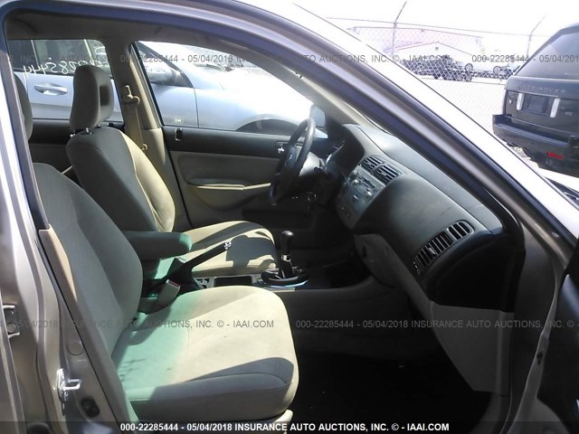 JHMES95603S006728 - 2003 HONDA CIVIC HYBRID Champagne photo 5