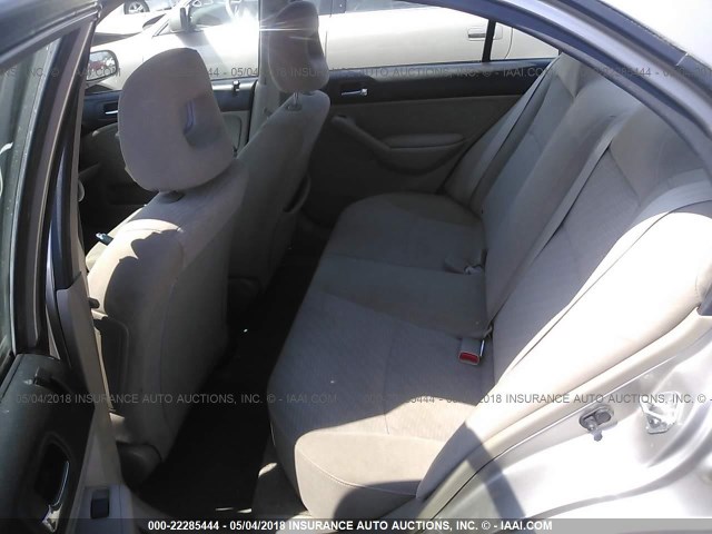 JHMES95603S006728 - 2003 HONDA CIVIC HYBRID Champagne photo 8