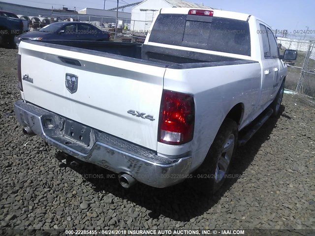 1C6RR7GT3ES279856 - 2014 RAM 1500 SLT WHITE photo 4