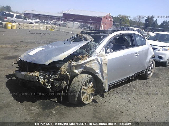 JTKDE167380243626 - 2008 TOYOTA SCION TC 银色 照片 2