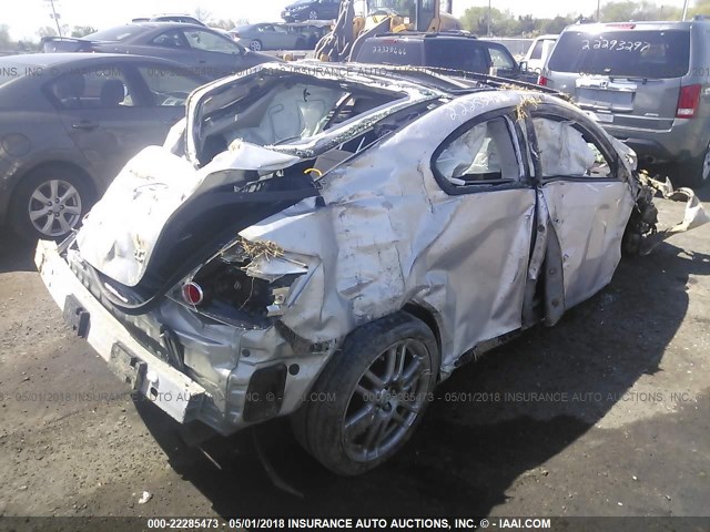 JTKDE167380243626 - 2008 TOYOTA SCION TC 银色 照片 4