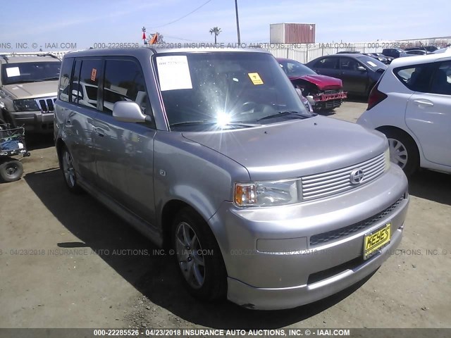 JTLKT324664044401 - 2006 TOYOTA SCION XB ნაცრისფერი ფოტო 1