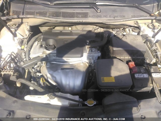 4T4BF1FK4ER443646 - 2014 TOYOTA CAMRY L/SE/LE/XLE SILVER photo 10