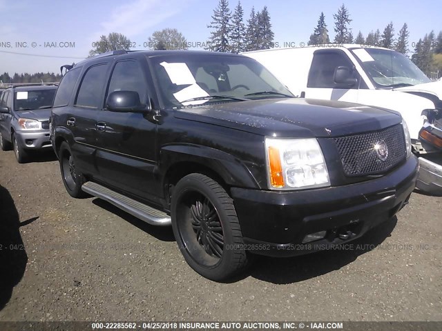1GYEK63N73R228730 - 2003 CADILLAC ESCALADE LUXURY შავი ფოტო 1