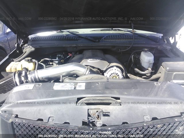 1GYEK63N73R228730 - 2003 CADILLAC ESCALADE LUXURY შავი ფოტო 10