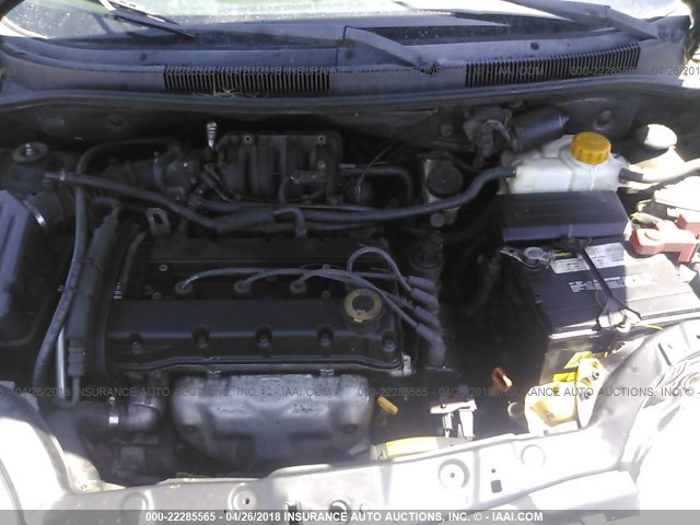 KL1TD66608B092363 - 2008 CHEVROLET AVEO LS 黑色 照片 10