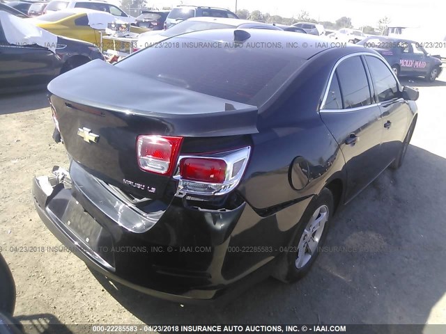 1G11B5SL5FF190752 - 2015 CHEVROLET MALIBU LS 黑色 照片 4