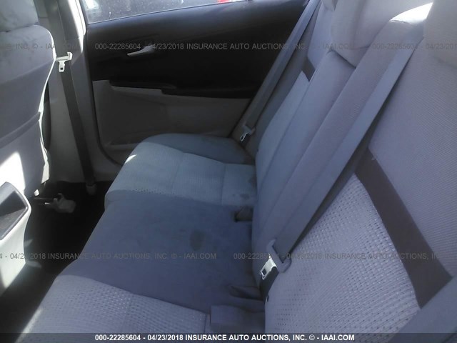 4T4BF1FK8CR172958 - 2012 TOYOTA CAMRY SE/LE/XLE 银色 照片 8