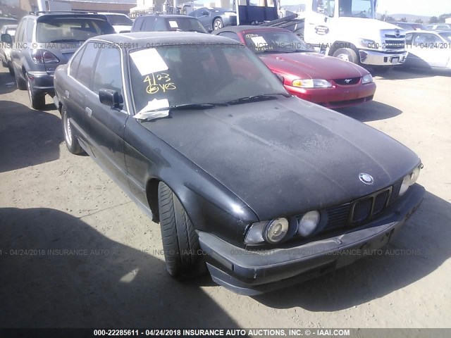 WBAHD6311PBJ88229 - 1993 BMW 525 I AUTOMATIC BLACK photo 1