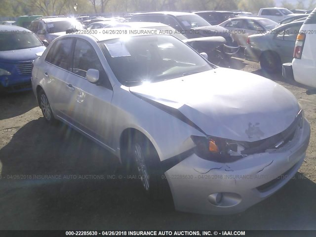 JF1GE61628H518653 - 2008 SUBARU IMPREZA 2.5I SILVER photo 1