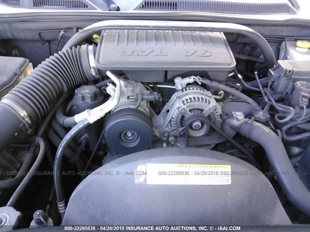 1J8HG48K37C621018 - 2007 JEEP COMMANDER GRAY photo 10