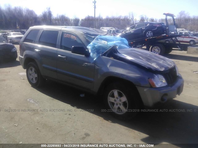 1J8GR48K77C680286 - 2007 JEEP GRAND CHEROKEE LAREDO/COLUMBIA/FREEDOM ვერცხლისფერი ფოტო 1