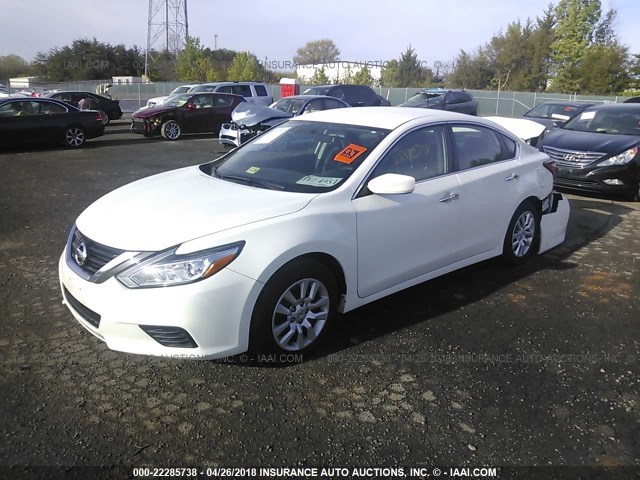 1N4AL3AP6GC211095 - 2016 NISSAN ALTIMA 2.5/S/SV/SL/SR 白色 照片 2