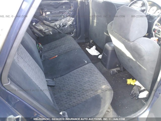 JM1BJ245031158764 - 2003 MAZDA PROTEGE PR5 蓝色 照片 8