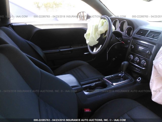 2C3CDYAG0DH663246 - 2013 DODGE CHALLENGER SXT GRAY photo 5