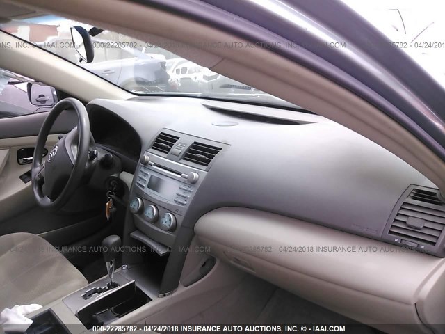 4T1BE46K38U735128 - 2008 TOYOTA CAMRY CE/LE/XLE/SE GREEN photo 5