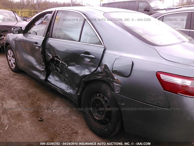 4T1BE46K38U735128 - 2008 TOYOTA CAMRY CE/LE/XLE/SE GREEN photo 6