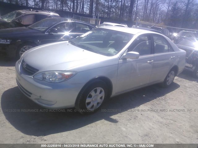 4T1BE30K53U715314 - 2003 TOYOTA CAMRY LE/XLE/SE 银色 照片 2