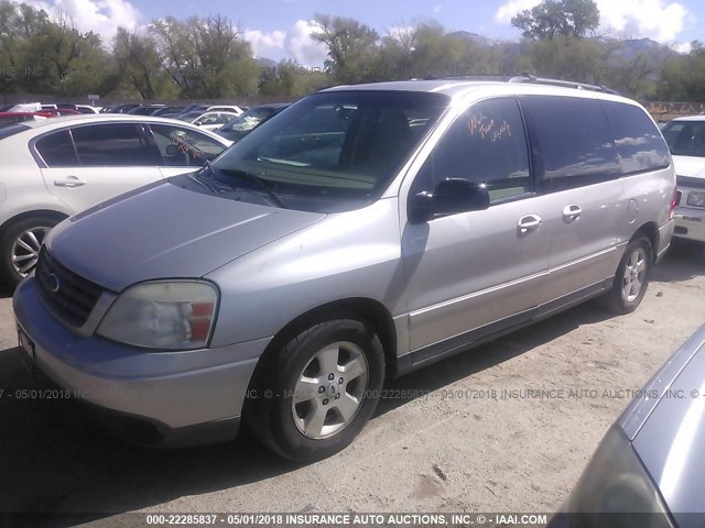 2FMZA57694BA36426 - 2004 FORD FREESTAR SES SILVER photo 2