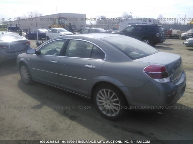 1G8ZV57717F122344 - 2007 SATURN AURA XR GRAY photo 3