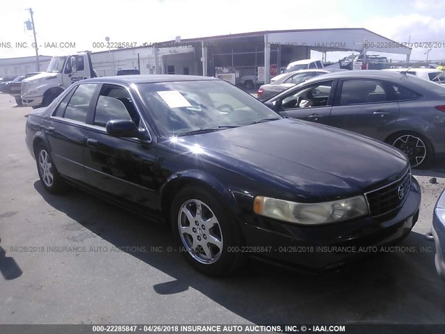 1G6KY54983U106140 - 2003 CADILLAC SEVILLE STS BLACK photo 6