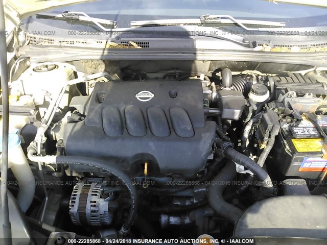 3N1AB61EX8L742029 - 2008 NISSAN SENTRA 2.0/2.0S/2.0SL 棕色 照片 10