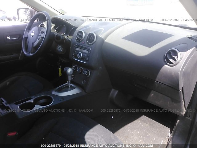 JN8AS5MT8CW609505 - 2012 NISSAN ROGUE S/SV SILVER photo 5