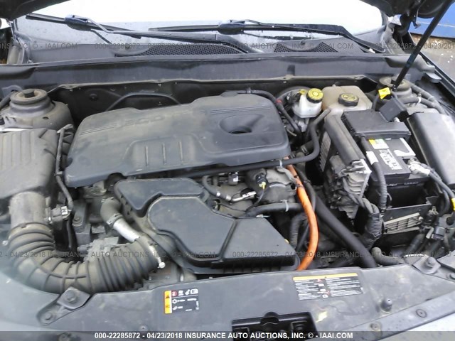 1G11D5RR2DF108199 - 2013 CHEVROLET MALIBU 1LT 棕色 照片 10