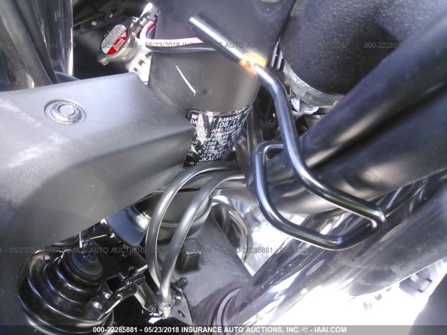 JKAEXEJ15JDA02677 - 2018 KAWASAKI EX650 J ნაცრისფერი ფოტო 10