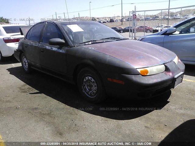 1G8ZF52822Z112278 - 2002 SATURN SL BLACK photo 1