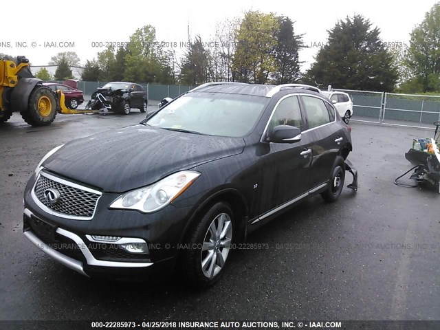 JN1BJ0RR9GM270616 - 2016 INFINITI QX50 BLACK photo 2