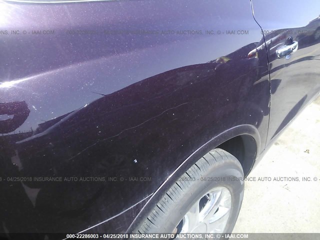 5GAEV23718J168670 - 2008 BUICK ENCLAVE CXL PURPLE photo 6