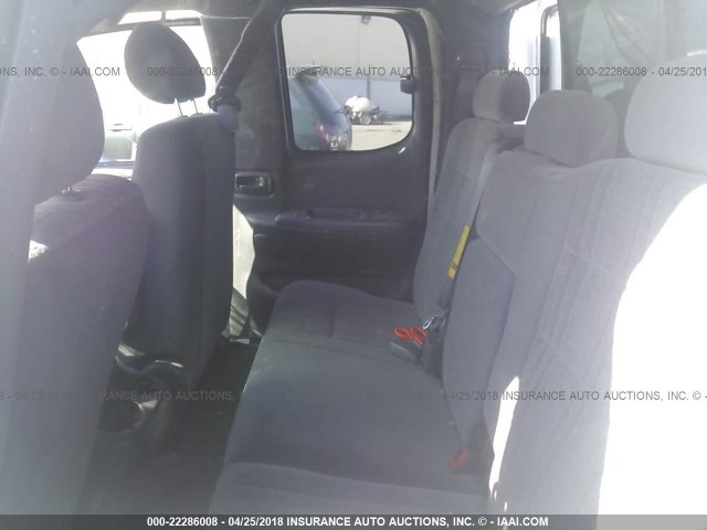 5TBRT34166S478294 - 2006 TOYOTA TUNDRA ACCESS CAB SR5 WHITE photo 8