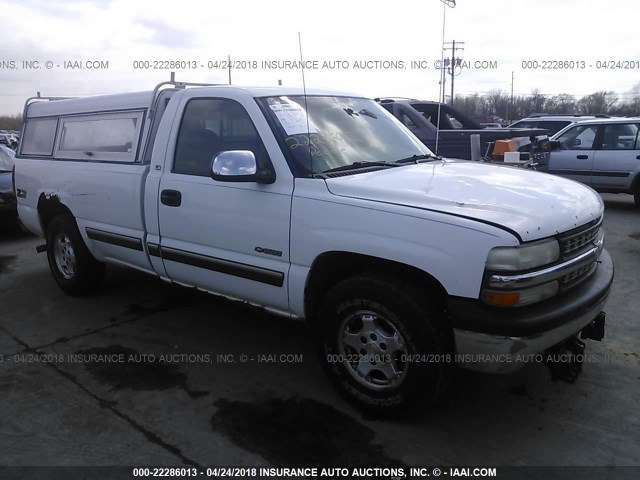 1GCEK14VXXE153736 - 1999 CHEVROLET SILVERADO K1500 WHITE photo 1