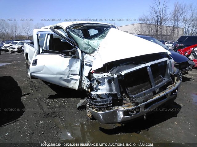 1FTWW31P56EB59534 - 2006 FORD F350 SRW SUPER DUTY WHITE photo 1