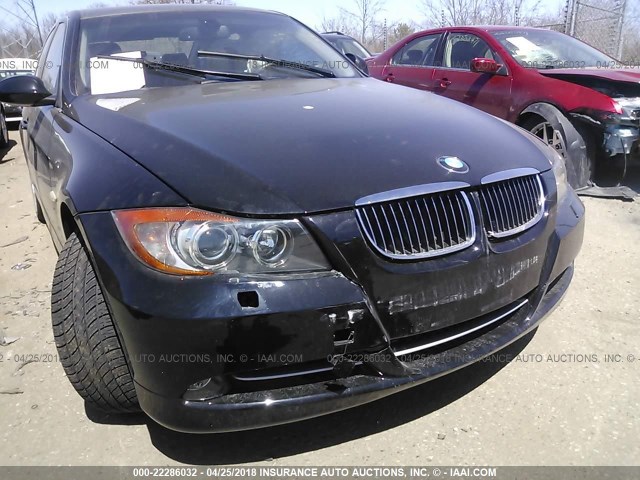 WBAVD53598A284343 - 2008 BMW 335 XI BLACK photo 6