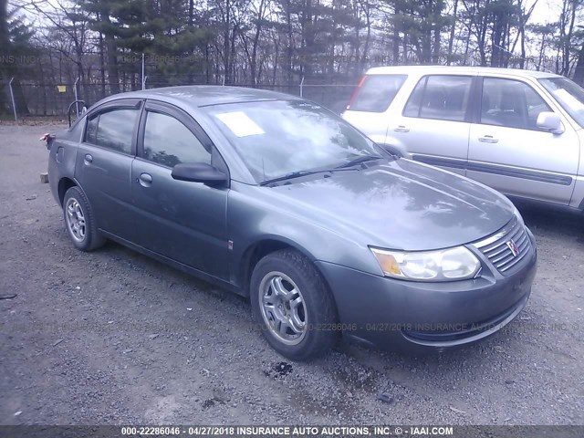 1G8AJ55F66Z175699 - 2006 SATURN ION LEVEL 2 GRAY photo 1