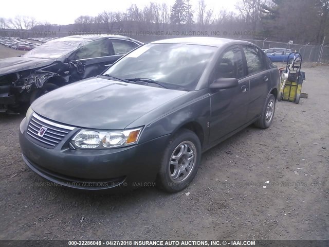 1G8AJ55F66Z175699 - 2006 SATURN ION LEVEL 2 GRAY photo 2